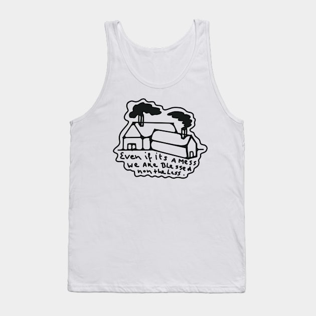 Blessed homestead Tank Top by Autistique